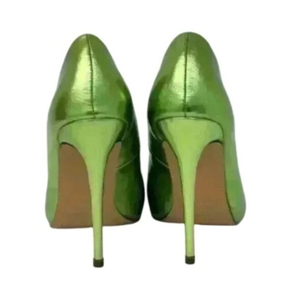 LILIANA / Kimye-99 / Metallic Green / Pointed-Toe High / Heels / Stilettos Women - Picture 3 of 9